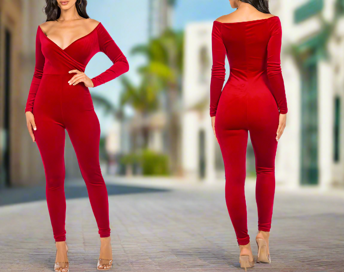 Velvet Jumpsuit